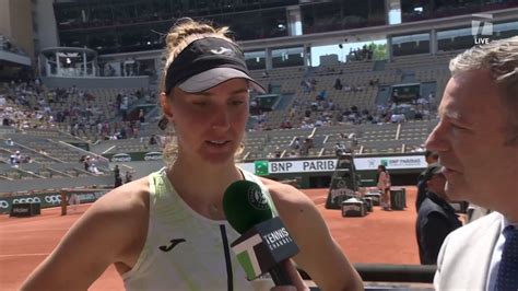 Interview B Haddad Maia Roland Garros Qf Tennis