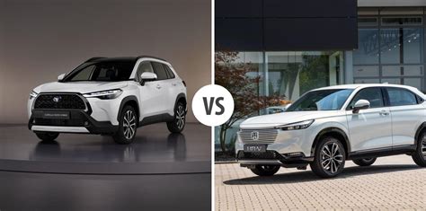 Toyota Corolla Cross Vs Honda Hr V Autovergleich Autogott De