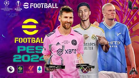 EFootball 2024 PES PPSSPP Android Offline New Update Transfer Kits 24