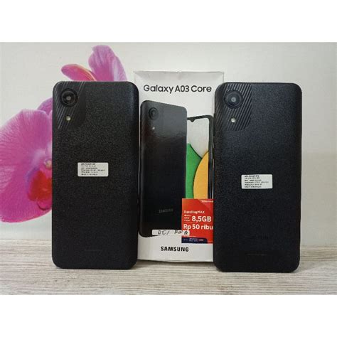 Jual Samsung Galaxy A03 Core 232 Second Fullset Indonesiashopee Indonesia