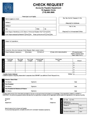 Fillable Online Medaille Medaille Check Request Doc Instructions For