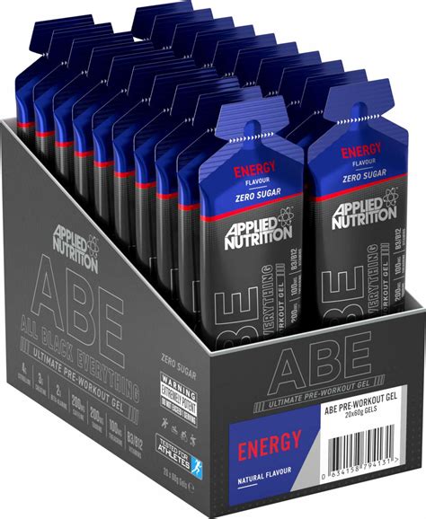 ABE Ultimate Pre Workout Gel Applied Nutrition Na Zumub