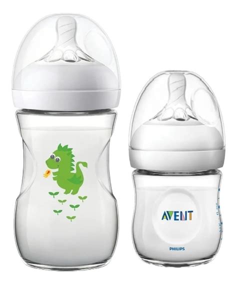 Kit Mamadeiras Pétala 125ml 260ml Philipis Avent Menino