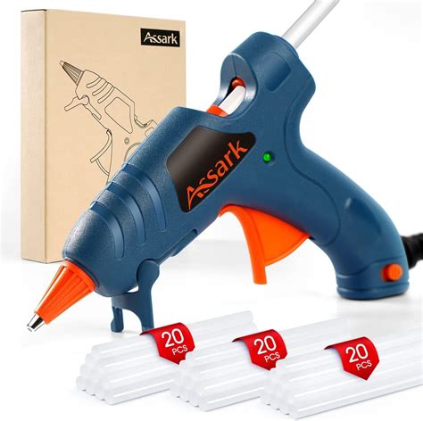 HOTO Hot Glue Gun Cordless Mini Glue Gun With Melt Glue Sticks Manual Dispensing S