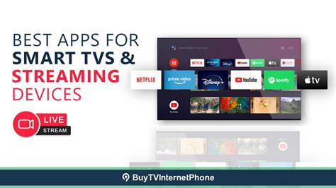 Best Apps For Smart TVs Streaming Devices