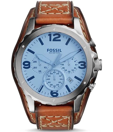 Fossil Nate Watch - Men's Watches in Tan | Buckle