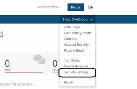 Verifikasi Langkah Pada Akun Okecloud Id Okecloud Id Cloud