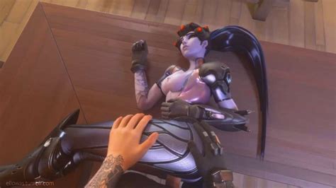 Widowmaker Enjoying Anal Cartoon Porn