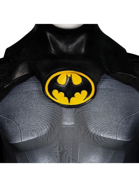 Movie The Flash Michael Keaton Version Batman Halloween Cosplay