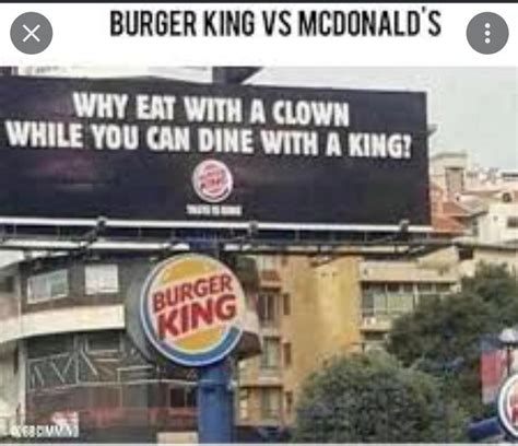 Burger King Vs Mcdonalds Gold R Adporn