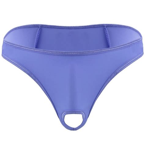 Mens Sexy Jockstrap Briefs Underwear Open Front Hole G String Bikini Thongs EBay