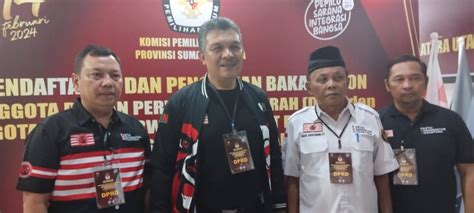 Partai Kebangkitan Nusantara Resmi Daftarkan 100 Bacaleg Di Kantor KPU