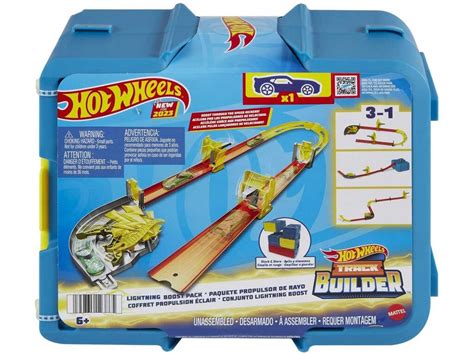 Acheter Hot Wheels Track Builder Pack Turbo Lightning Mattel Hmc Juguetilandia