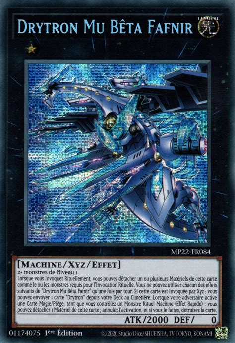 Mp Fr Drytron Mu B Ta Fafnir Yu Gi Oh