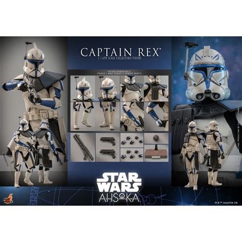 Captain Rex Tms Hot Toys Figure Star Wars Ahsoka