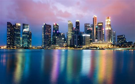Singapore Skyline Wallpapers - Top Free Singapore Skyline Backgrounds ...