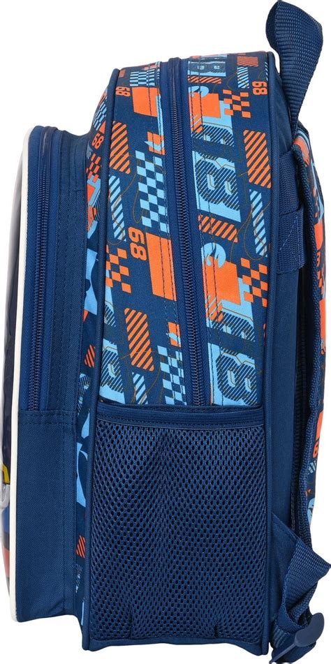 Hot Wheels Speed Club Rugzak 33 X 27 X 10 Cm Blauw Bol