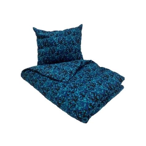 Housse De Couette Taie D Oreiller Danois Bleu