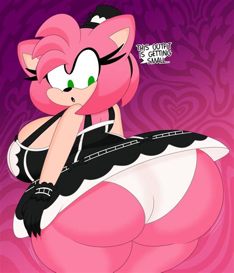 Rule 34 3barts Amy Rose Ass Focus Big Ass Big Breasts Big Butt