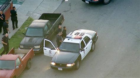 South Los Angeles Chase Suspect Arrested After Wild Pursuit Abc7 Los