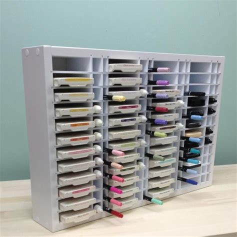 Main Front View Photo Of The 48 Ink Marker Reink Organizer For Stampin