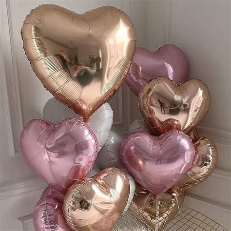 Foil Heart Balloons Etsy