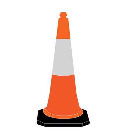 Premium Vector Traffic Cone Icon Vector Illustration Symbol Design