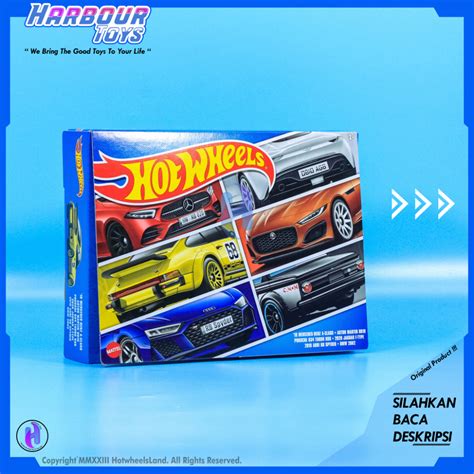 Hot Wheels Multipack Europe Car Pack Mercedes Benz A Class Audi R Spyder