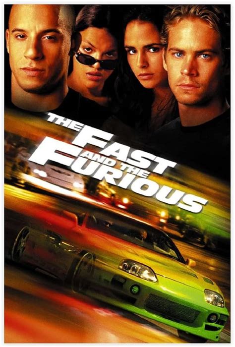 Fast And Furious 1 Movie Poster