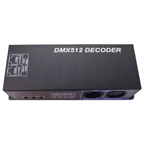 Dmx Decoder Kanal Rgbw Denetleyici X A Karak Y Led Shop