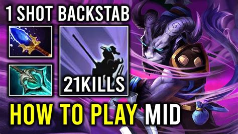 How To Play Mid Riki Against Zeus With Shot Backstab Instant Delete