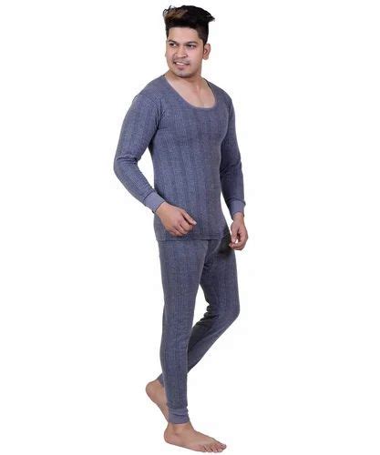 Woolen Men Blue Thermal Wear At Rs 350set In Ludhiana Id 2849207276748