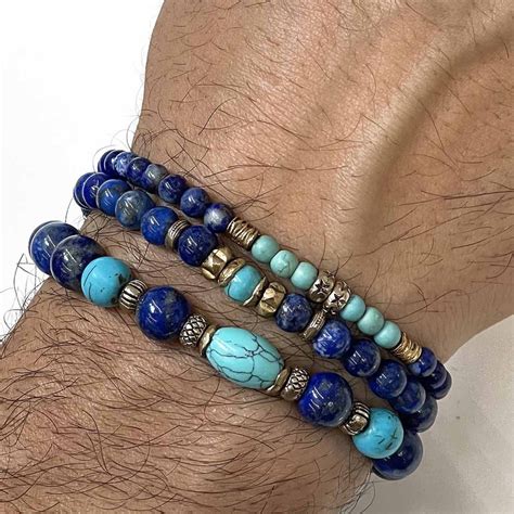 Pulsera Unisex PLATADEPALO TONGA elástica de bolas Platadepalo