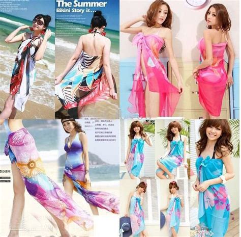 New Arrival Sexy Pareo Dress Sarong Bikini Cover Up Scarf Wrap Swim Swimwear Beach Beautiful