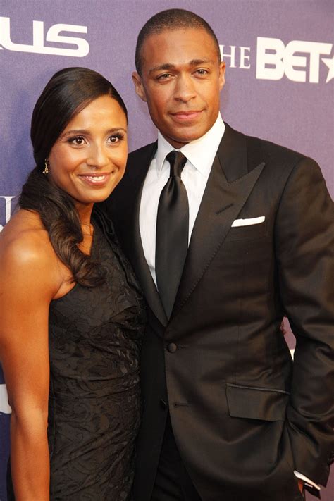 Gmas Tj Holmes Wife Marilee Fiebigs Relationship Timeline Us Weekly
