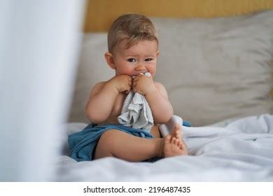 Cute Naked Almost One Year Old Stock Photo Shutterstock