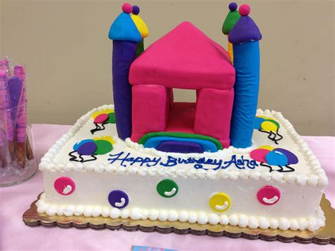 Bounce House Cake Unique Birthday Party Idea