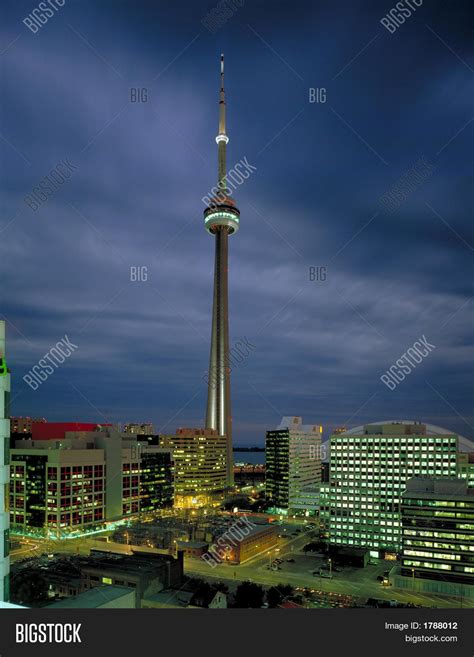 Aerial View Cn Tower Image & Photo (Free Trial) | Bigstock