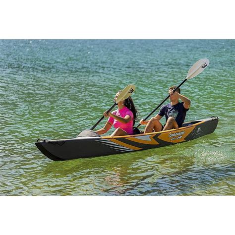 Aqua Marina Tomahawk 2 Person Kayak 145 Air K 440 Good Wave