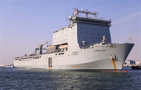 Royal Navy Warships Begin World Cup Security Mission In Qatar
