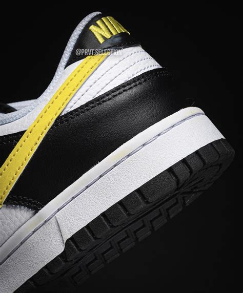 Nike Dunk Low Black Yellow White Fq2431 001 Sbd