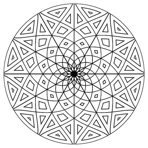 Mandalas Para Colorir Imagens PNG