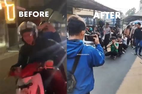 Video Viral Segerombolan Remaja Cimahi Ugal Ugalan Begini Akhirnya