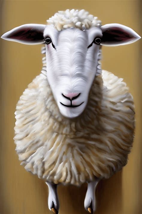 Sheep Art Wall Art · Creative Fabrica