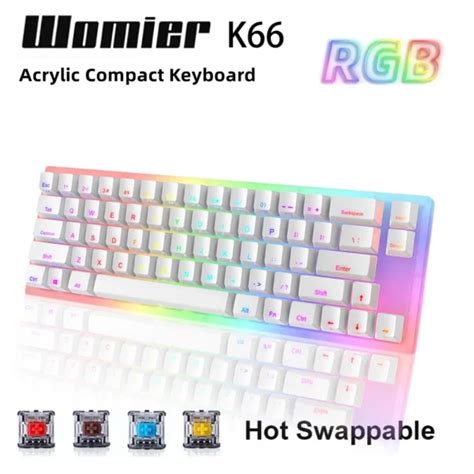 Womier K Hot Swappable Rgb Gaming Mechanical Keyboard Unendingtech
