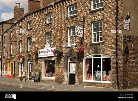 Yorkshire Tea Rooms café Castlegate Malton North Yorkshire England UK ...