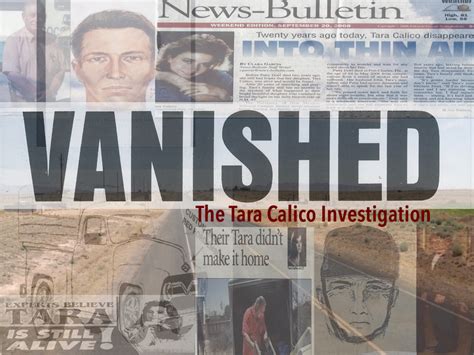 The Tara Calico Investigation
