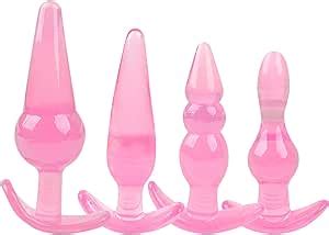Beginner Butt Plug Anal Trainer Set 4Pcs Anales Plug From Beginners To Advanced Player For