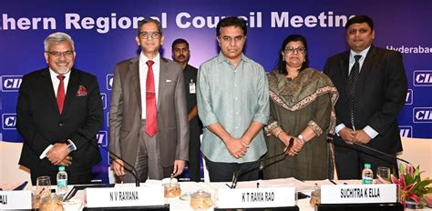 Minister KTR Participated In An Interactive Session At CII Southern