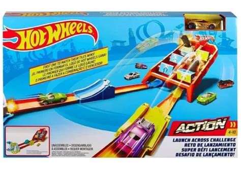 Pista De Juguete Hot Wheels Action Vueltas Y Choques Envío gratis